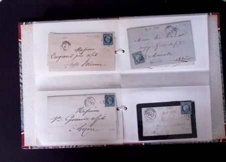 1735-1876, Collection de 400 lettres avec cachets de
