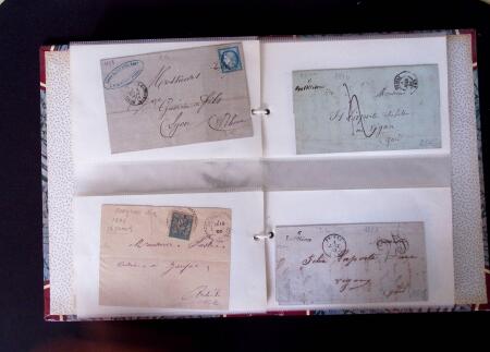 1735-1876, Collection de 400 lettres avec cachets de