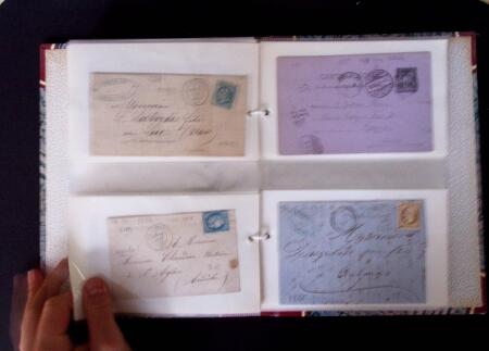 1735-1876, Collection de 400 lettres avec cachets de