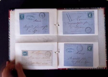 1735-1876, Collection de 400 lettres avec cachets de