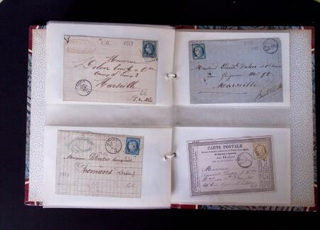 1735-1876, Collection de 400 lettres avec cachets de