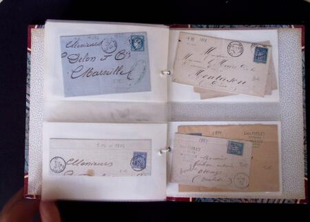 1735-1876, Collection de 400 lettres avec cachets de