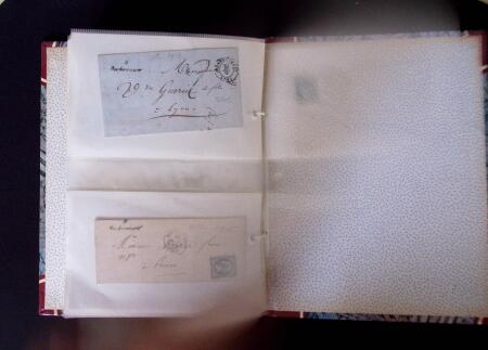1735-1876, Collection de 400 lettres avec cachets de