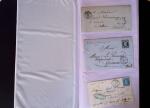 1735-1876, Collection de 400 lettres avec cachets de