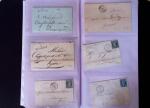 1735-1876, Collection de 400 lettres avec cachets de