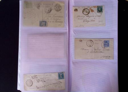 1735-1876, Collection de 400 lettres avec cachets de