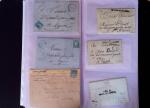 1735-1876, Collection de 400 lettres avec cachets de