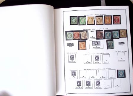 1939-2009, début de collection de timbres de France