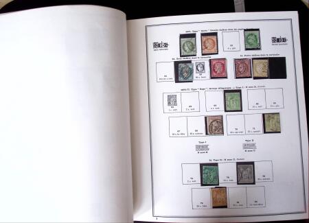 1939-2009, début de collection de timbres de France