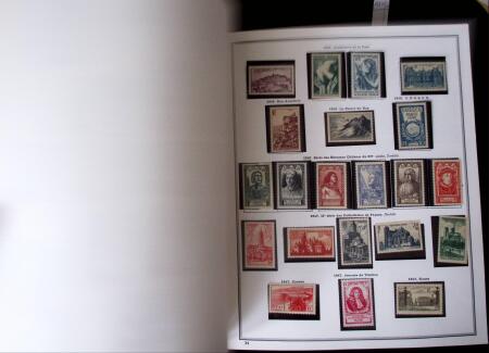 1939-2009, début de collection de timbres de France