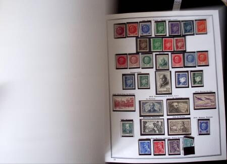 1939-2009, début de collection de timbres de France