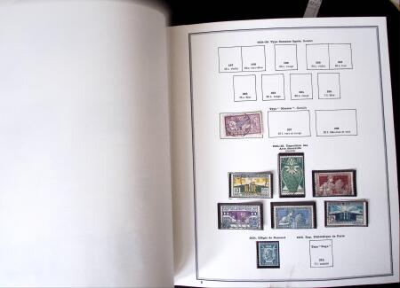 1939-2009, début de collection de timbres de France
