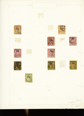 1894-1910, Début de collection des Bureaux chinois,
