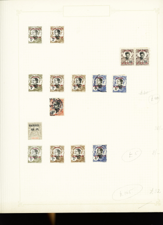 1894-1910, Début de collection des Bureaux chinois,