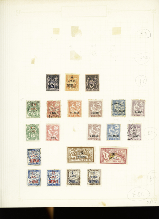 Début de collection ancienne de Zanzibar sur pages,