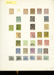 1891-1912, Début de collection ancienne des colonies,