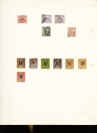1891-1912, Début de collection ancienne des colonies,