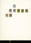 1891-1912, Début de collection ancienne des colonies,
