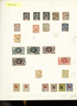 1891-1912, Début de collection ancienne des colonies,