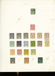 1891-1912, Début de collection ancienne des colonies,