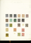 1891-1912, Début de collection ancienne des colonies,