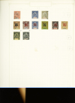 1891-1912, Début de collection ancienne des colonies,