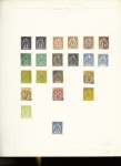 1891-1912, Début de collection ancienne des colonies,