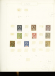 1891-1912, Début de collection ancienne des colonies,