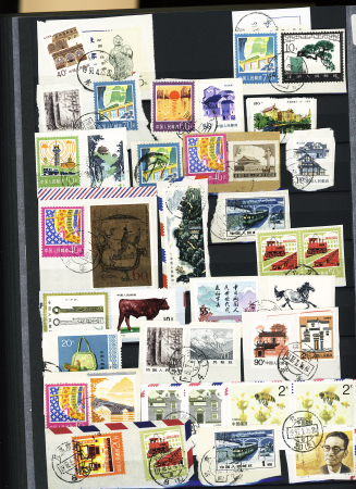 1960-1980ca. Used selection in two stockbooks plus