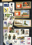 1960-1980ca. Used selection in two stockbooks plus