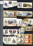 1960-1980ca. Used selection in two stockbooks plus