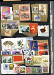 1960-1980ca. Used selection in two stockbooks plus