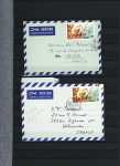 1960-1980ca. Used selection in two stockbooks plus
