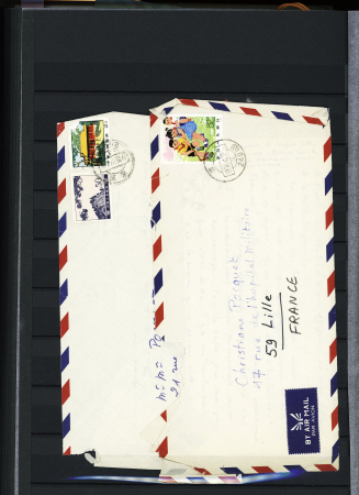 1960-1980ca. Used selection in two stockbooks plus