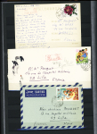 1960-1980ca. Used selection in two stockbooks plus
