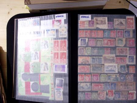 1960-1980ca. Used selection in two stockbooks plus