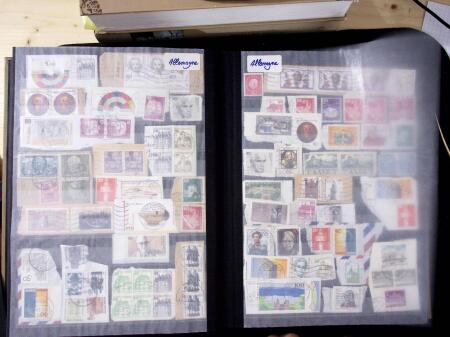 1960-1980ca. Used selection in two stockbooks plus