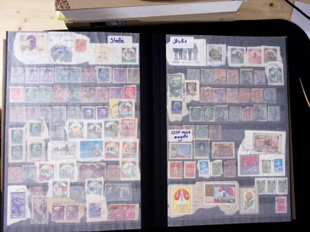 1960-1980ca. Used selection in two stockbooks plus