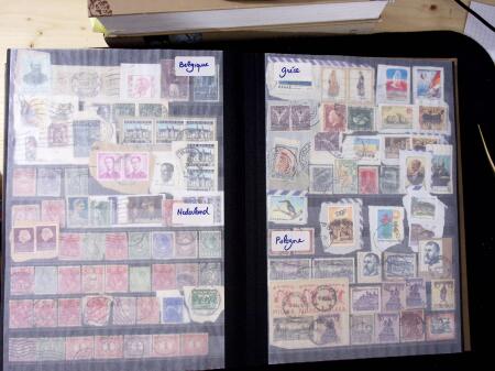 1960-1980ca. Used selection in two stockbooks plus
