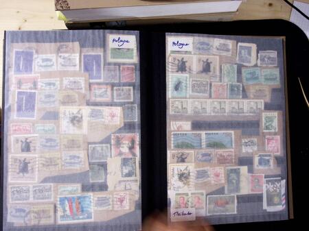 1960-1980ca. Used selection in two stockbooks plus