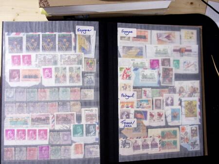 1960-1980ca. Used selection in two stockbooks plus