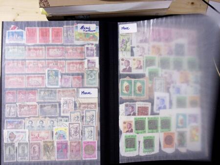 1960-1980ca. Used selection in two stockbooks plus
