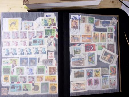 1960-1980ca. Used selection in two stockbooks plus