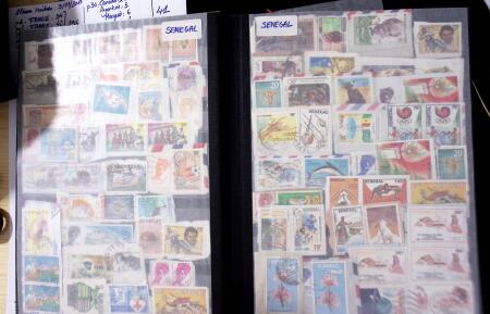 1960-1980ca. Used selection in two stockbooks plus