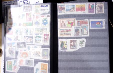 1960-1980ca. Used selection in two stockbooks plus