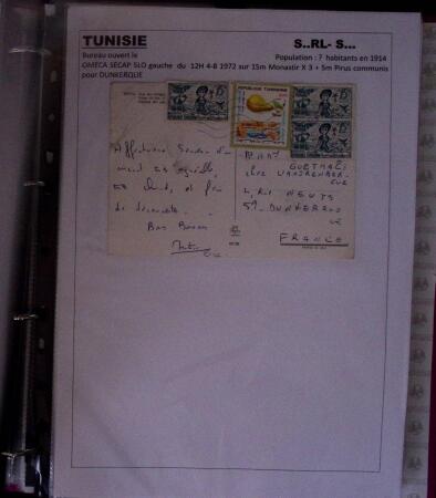 1910-1960, Collection de lettres et CPA sur le MAROC
