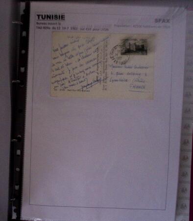1910-1960, Collection de lettres et CPA sur le MAROC