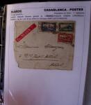1910-1960, Collection de lettres et CPA sur le MAROC