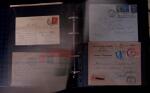 1902-1957 134 lettres au tarifs étrangers avec des