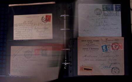 1902-1957 134 lettres au tarifs étrangers avec des